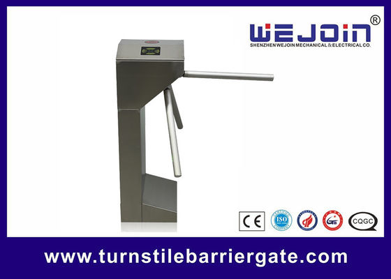 304 SS Molded Tripod Turnstile Gate Mechanism Bi Directional Passage