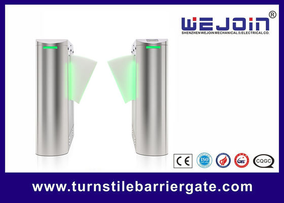Id Card Reader Flap Barrier Gate Anti Collision