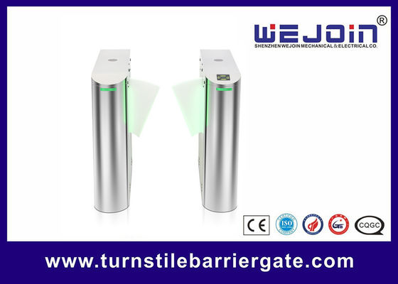 90% Non Condensation Flap Turnstile Gate Barrier With Anti Tailgating Function