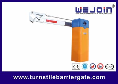 Access Control Car Park Auto Barrier Gate System With 180 Degree Fording Arm
