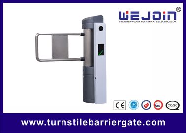 Automatic Access Control Single Pole Automatic Swing Barrier , Pedestrian Access Control Gates