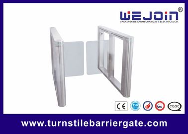 Automatic Glass Lane Pedestrian Swing Gate for High Level Areas with read card