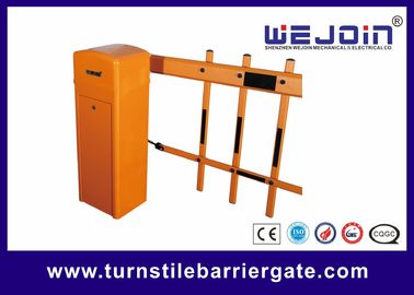 Remote Control Parking Barrier Gate , Parking Lot Security Gates Aluminum Alloy Motor