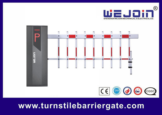 Articulated Boom Vehicle Barrier Gate Aluminum Motor 240W For High Traffic
