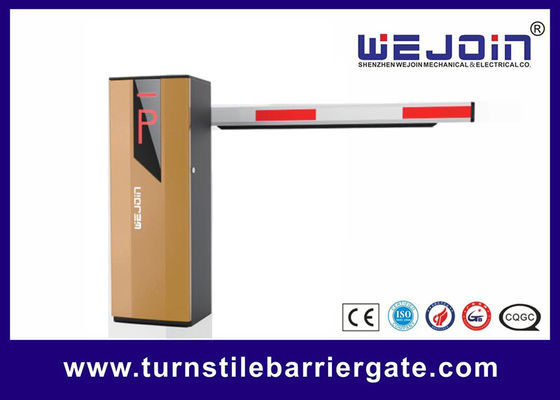 Aluminum straight boom parking barrier gate for parking gate system