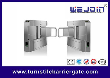 Building Access Control Swing Barrier Gate NO Voice Anti Collision Brushless Motor