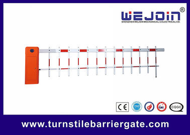Smart Car Park Electric Boom Barrier Full Automatic For Freeway , Aluminium Alloy Material