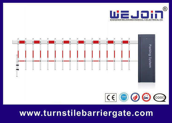 Automated Boom Gate Intelligent Barrier Parking 6 Meters Max Boom Length