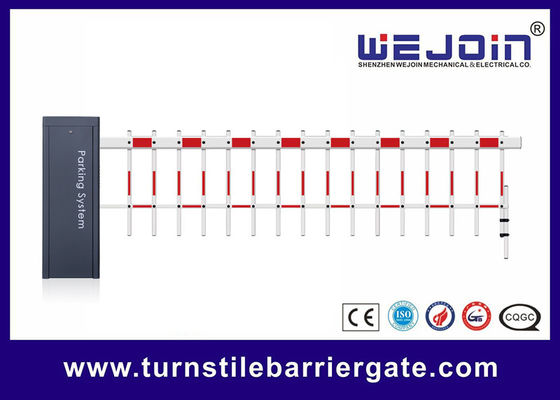 Car Park Electronic Barrier Gates Aluminum Alloy Motor Straight Folding Fencing Boom