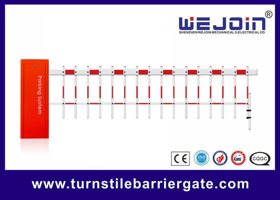 Intelligent Automatic Car Parking Lot Barriers , Barrier Gate System Reversing On Obstacle