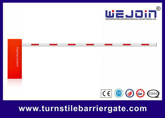 Higher Stability Automatic Car Park Barrier Gate AC Motor with 6m Straight Arm
