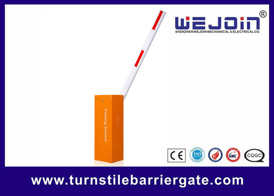 6m Telescopic Boom Car Park Barrier Gate with Heavy Duty AC Motor for Commercial Parking Spaces