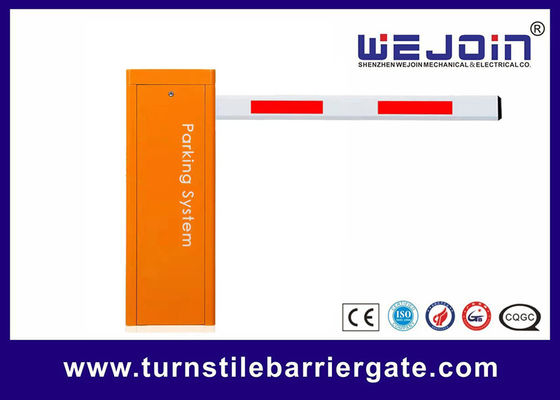 Heavy Duty 6m Telescopic Straight Boom Car Park Barrier Gate AC Motor for Parking Spaces