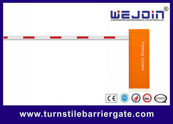 Vehicle Entrance Control Management Car Park Security Gates 6m Straight Boom For Parking Lot