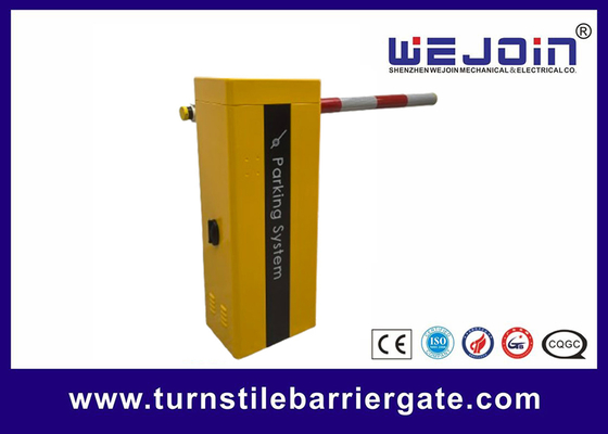 Yellow Steel Boom Barrier with Rebound Function for Parking Lots