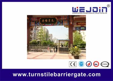 Stainless Steel Full-automatical Flap Barrier Gate With Secure And  Anti-pinch Function
