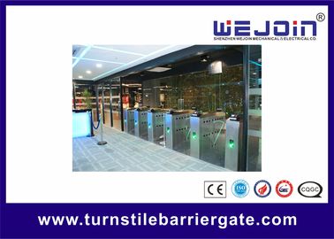 Intelligent Flap Barrier with 304 Stainless Steel Housing and Bidirectional Passing