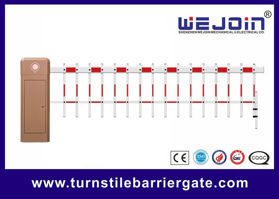 100% Duty Cycle Two Fence Arm 4.5m Boom Automatic Barrier Gate for High-Grade Residential Vehicle Barrier Gate