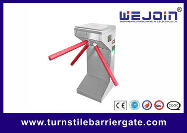 Full Automatic Stainless Steel Tripod Turnstile Gate with DC12V for Gym Access Control