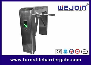Pedestrian Tripod Access Control System , Turnstile Gate With Card Reader Automatic