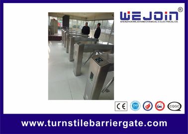 Security Passage Rfid Vertical Pedestrian Turnstile Gate Automatic Metro Station