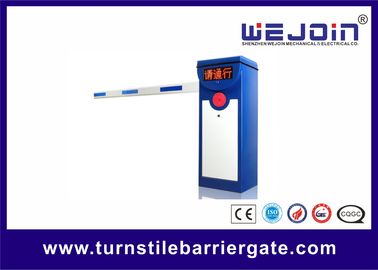Parking Lot Automatic Boom Barrier Gate 2 Fence Boom Type Manual Release 80W