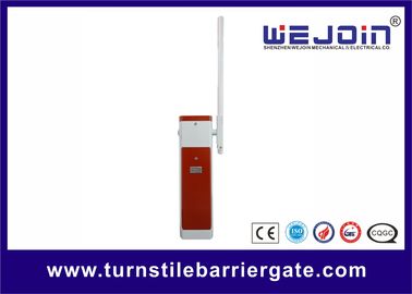 Heavy Duty RFID Parking Boom Barrier 80 Watt For Car Parking Management System