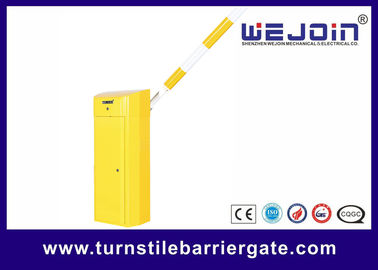 Brushless DC Motor Boom Parking Entrance Barrier , Traffic Barrier Gate IP54