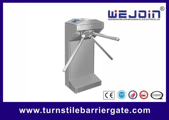 Turnstile Entrance Gate Security Systems Card Swipe Entrance / Exit Self Lock