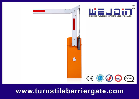 90 Degree Folding Arm Car Park Gates And Barriers 150W Power With Good Torque Balance