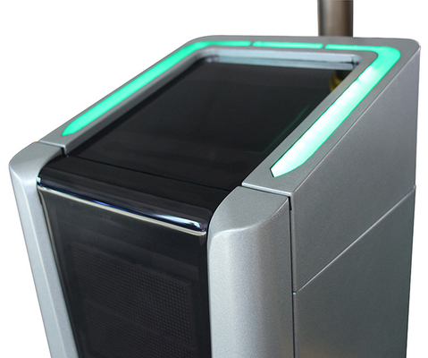 Intelligent Parking Lot Gate Control Systems LED Boom Barrier Aluminum Alloy Motor