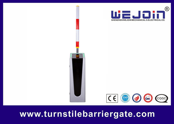 8m Max Boom Length Parking Barrier Gate White Color Automatic Entrance