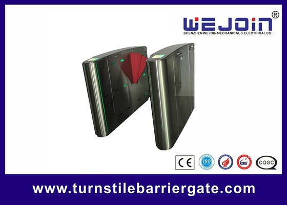 304 Stainless Steel Flap Barrier Gate DC 24V Motor For Office Buildings