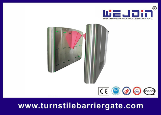 300mm Arm Length Retractable Flap Barrier Adjustable Auto Delay Closing Easy To Use