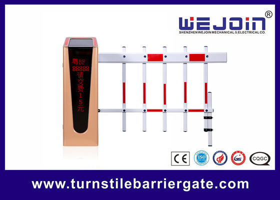 Rubber Boom Parking Barrier Gate High Speed DC Brushless Servo Motor WJCB02H