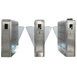 card reader access control Flap Barrier , flap barrier with anti-reversing passing Flap  Barrier,
