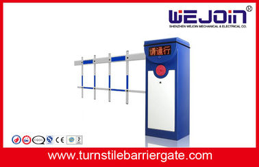 Parking Lot Electronic Barrier Gates AC Motor 80W 24V Manual Release 1/3/6 Second