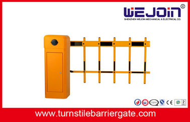 High Speed Remote Control Automatic Car Park Barriers 6m Max Boom Length 80W
