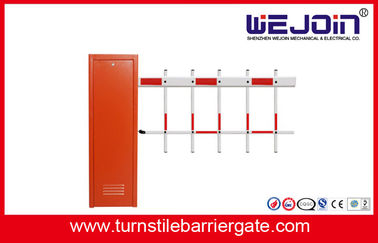 Parking Traffic Boom Barrier Gate Automatic Road Barrier Double Stage Driving Motor