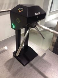 RFID Access Control System Flap Baffle Tripod Turnstile with Fingerprint Lock