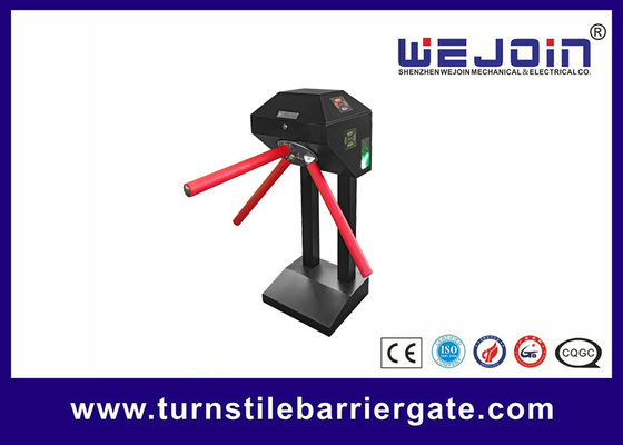 Automatic Subway Access Control Gate Turnstile 304 Stainless Steel With IC Card Reader