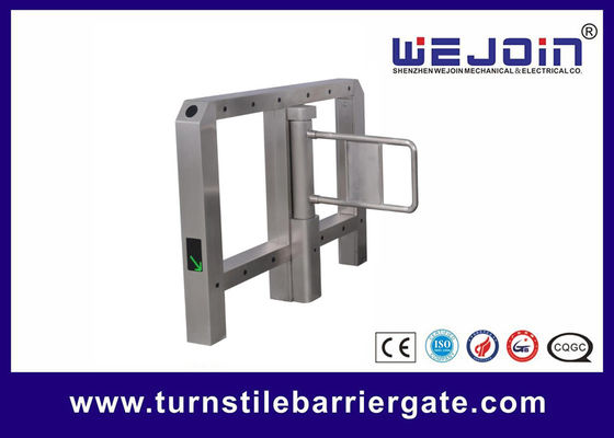 Anti Pinch SS304 RFID Face Recognition Automatic Swing Barrier Gate with 500mm Arm