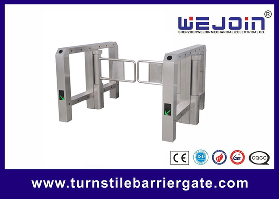 Rfid Card Fingerprint Automatic Swing Turnstile Brush DC24V