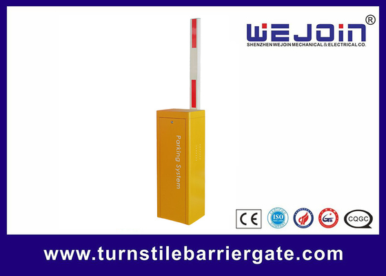 SS304 6m Boom Parking Entrance Barrier Speed Adjustable