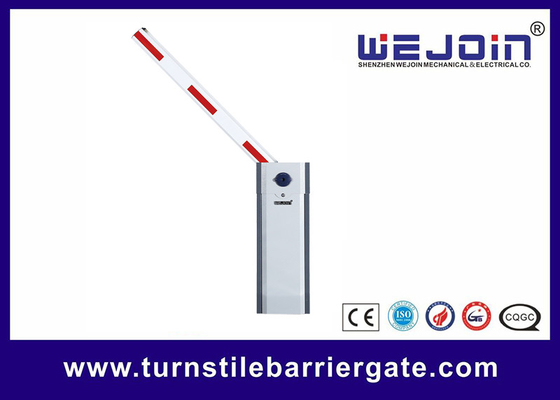 Vehicle RS485 220v Parking Lot Barrier Gates Steel Straight Arm