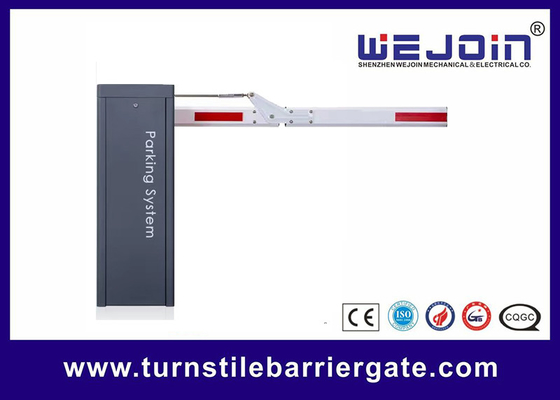 Auto Reverse No Clutch Traffic Boom Barrier SUS304  Rs485 Folding Arm