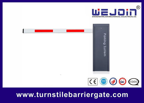 Aluminum Arm Auto Reverse Retractable Barrier Gate Foam Lining 200W