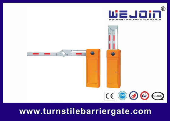 AC Motor Parking Lot Barrier Gate 1.8S Steel Housing For Freeway