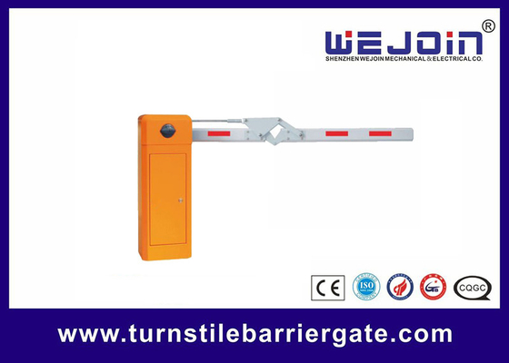 Anti Collision Vehicle Barrier Gate Auto Delay 8m Boom Humanized