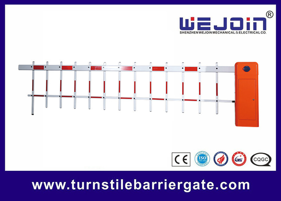Drop Arm Toll Barrier Gate 100W For Car Parking Management